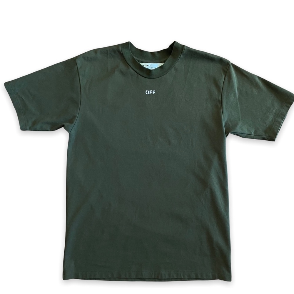 Off White Virgil Abloh Fern Arrow T-Shirt
